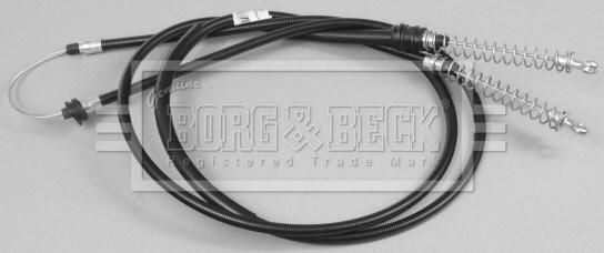 Borg & Beck BKB1814 - Kabel, dayanacaq əyləci furqanavto.az