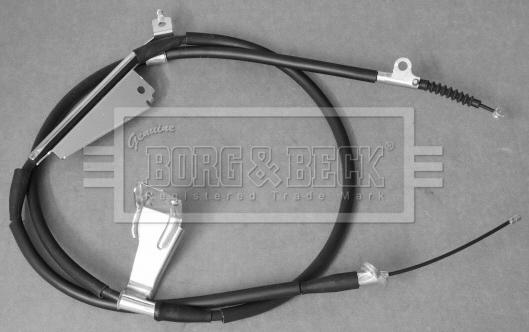 Borg & Beck BKB3455 - Kabel, dayanacaq əyləci furqanavto.az