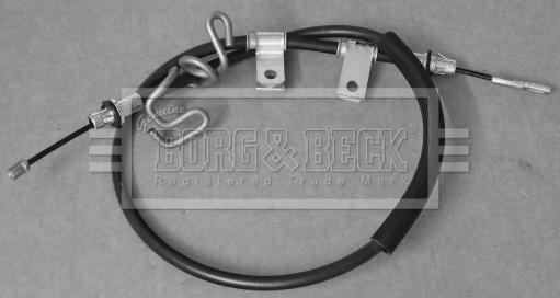 Borg & Beck BKB3429 - Kabel, dayanacaq əyləci furqanavto.az