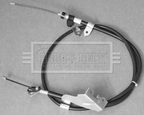 Borg & Beck BKB3663 - Kabel, dayanacaq əyləci furqanavto.az