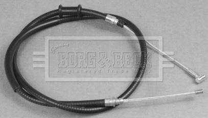 Borg & Beck BKB3001 - Kabel, dayanacaq əyləci furqanavto.az