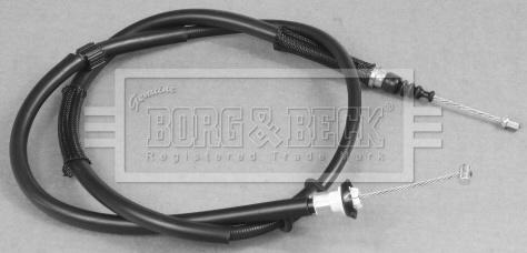 Borg & Beck BKB3012 - Kabel, dayanacaq əyləci furqanavto.az