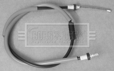 Borg & Beck BKB3198 - Kabel, dayanacaq əyləci furqanavto.az