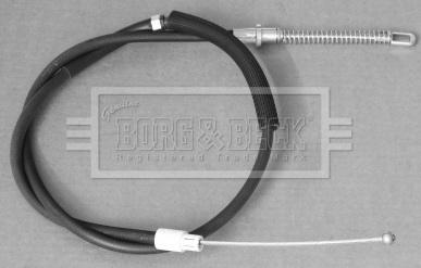 Borg & Beck BKB3101 - Kabel, dayanacaq əyləci furqanavto.az