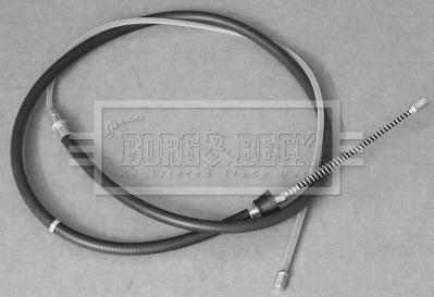 Borg & Beck BKB3347 - Kabel, dayanacaq əyləci furqanavto.az