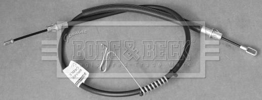 Borg & Beck BKB3380 - Kabel, dayanacaq əyləci furqanavto.az