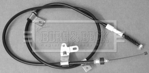 Borg & Beck BKB3243 - Kabel, dayanacaq əyləci furqanavto.az