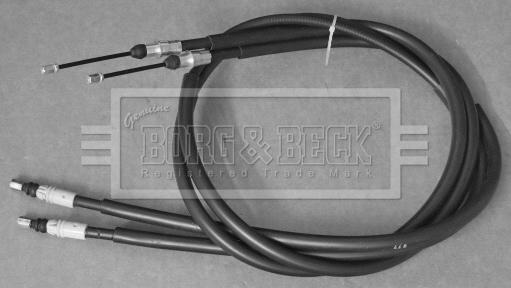 Borg & Beck BKB3715 - Kabel, dayanacaq əyləci furqanavto.az