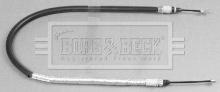 Borg & Beck BKB2953 - Kabel, dayanacaq əyləci furqanavto.az