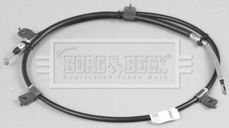 Borg & Beck BKB2440 - Kabel, dayanacaq əyləci furqanavto.az