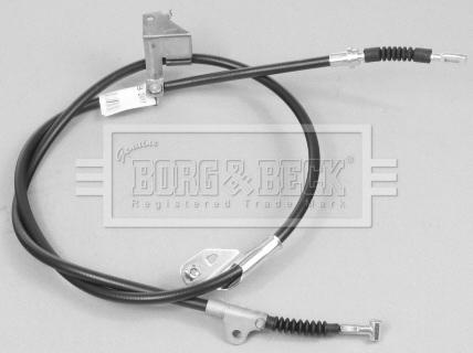 Borg & Beck BKB2417 - Kabel, dayanacaq əyləci furqanavto.az