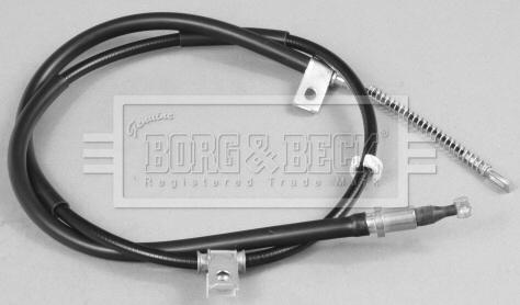 Borg & Beck BKB2439 - Kabel, dayanacaq əyləci furqanavto.az