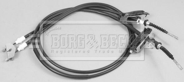 Borg & Beck BKB2596 - Kabel, dayanacaq əyləci furqanavto.az