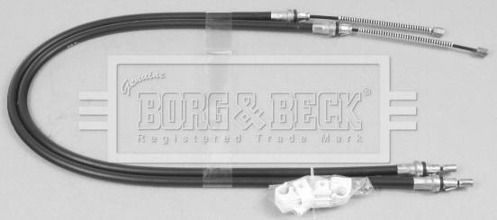 Borg & Beck BKB2552 - Kabel, dayanacaq əyləci furqanavto.az