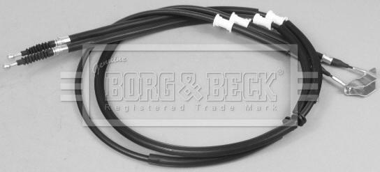 Borg & Beck BKB2587 - Kabel, dayanacaq əyləci furqanavto.az