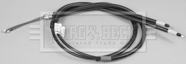 Borg & Beck BKB2611 - Kabel, dayanacaq əyləci furqanavto.az