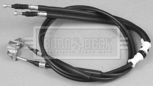 Borg & Beck BKB2681 - Kabel, dayanacaq əyləci furqanavto.az