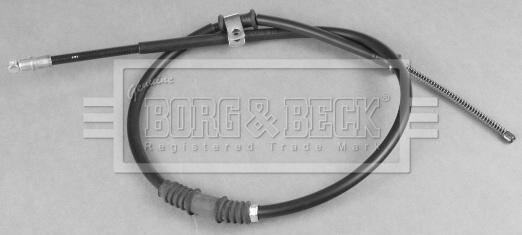 Borg & Beck BKB2093 - Kabel, dayanacaq əyləci furqanavto.az