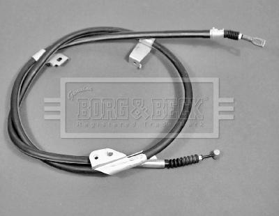 Borg & Beck BKB2124 - Kabel, dayanacaq əyləci furqanavto.az