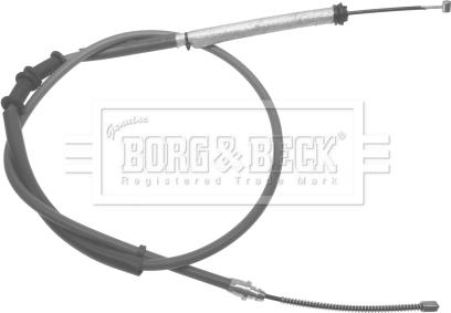 Borg & Beck BKB2859 - Kabel, dayanacaq əyləci furqanavto.az