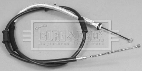 Borg & Beck BKB2860 - Kabel, dayanacaq əyləci furqanavto.az