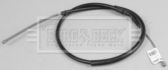 Borg & Beck BKB2343 - Kabel, dayanacaq əyləci furqanavto.az