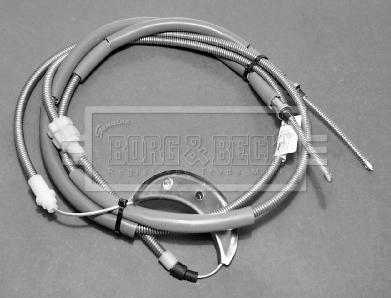 Borg & Beck BKB2357 - Kabel, dayanacaq əyləci furqanavto.az