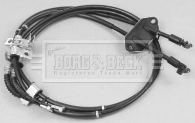 Borg & Beck BKB2702 - Kabel, dayanacaq əyləci furqanavto.az