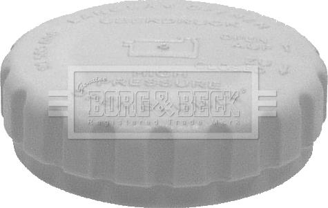 Borg & Beck BRC68 - Sızdırmazlıq qapağı, soyuducu çəni www.furqanavto.az