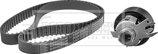 Borg & Beck BTK1009 - Vaxt kəməri dəsti furqanavto.az