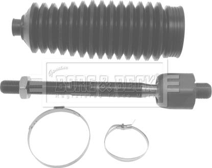 Borg & Beck BTR5025K - Daxili Bağlama Çubuğu, Ox Birləşməsi furqanavto.az