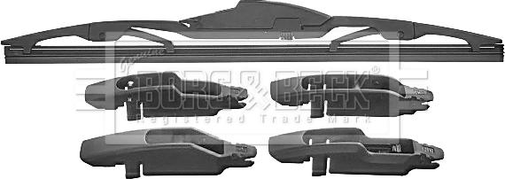 Borg & Beck BW12R - Sülən Bıçağı furqanavto.az