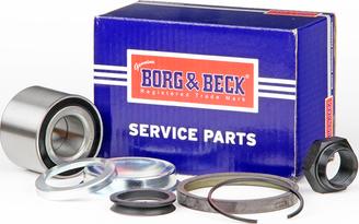 Borg & Beck BWK955 - Təkər qovşağı, podşipnik dəsti furqanavto.az