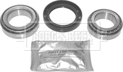 Borg & Beck BWK456 - Təkər qovşağı, podşipnik dəsti furqanavto.az