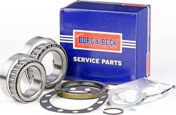 Borg & Beck BWK436 - Təkər qovşağı, podşipnik dəsti furqanavto.az