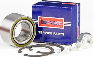 Borg & Beck BWK081 - Təkər qovşağı, podşipnik dəsti furqanavto.az