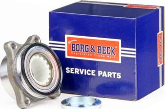 Borg & Beck BWK1447 - Təkər qovşağı, podşipnik dəsti furqanavto.az