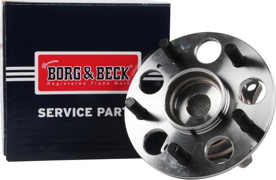 Borg & Beck BWK1611 - Təkər qovşağı, podşipnik dəsti furqanavto.az