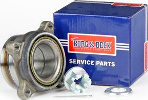 Borg & Beck BWK1041 - Təkər qovşağı, podşipnik dəsti furqanavto.az