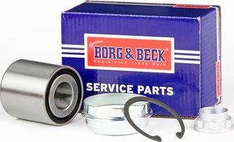 Borg & Beck BWK1057 - Təkər qovşağı, podşipnik dəsti furqanavto.az