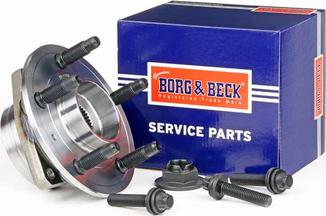 Borg & Beck BWK1165 - Təkər qovşağı, podşipnik dəsti furqanavto.az