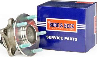 Borg & Beck BWK1187 - Təkər qovşağı, podşipnik dəsti furqanavto.az
