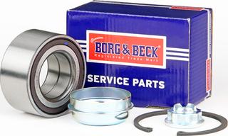 Borg & Beck BWK1125 - Təkər qovşağı, podşipnik dəsti furqanavto.az