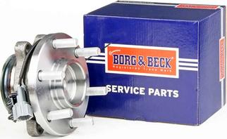 Borg & Beck BWK1178 - Təkər qovşağı, podşipnik dəsti furqanavto.az
