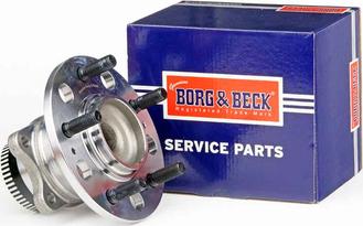 Borg & Beck BWK1317 - Təkər qovşağı, podşipnik dəsti furqanavto.az