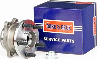 Borg & Beck BWK1258 - Təkər qovşağı, podşipnik dəsti furqanavto.az