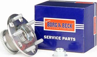 Borg & Beck BWK1208 - Təkər qovşağı, podşipnik dəsti furqanavto.az