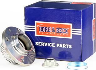 Borg & Beck BWK808 - Təkər qovşağı, podşipnik dəsti furqanavto.az