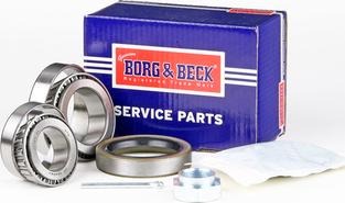 Borg & Beck BWK398 - Təkər qovşağı, podşipnik dəsti furqanavto.az