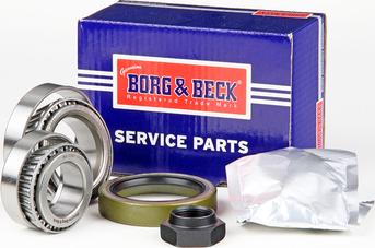Borg & Beck BWK397 - Təkər qovşağı, podşipnik dəsti furqanavto.az